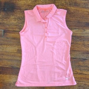NIKE Golf Sleeveless Polo
